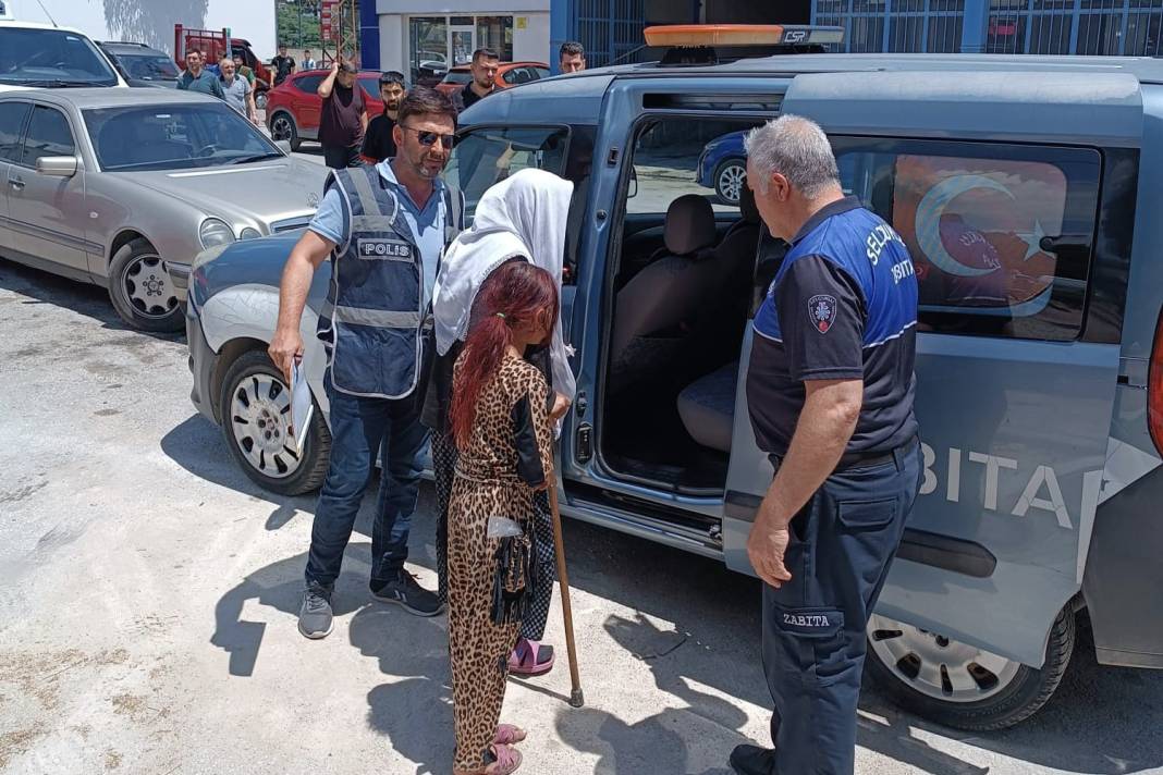 Konya’da dilenci avı 4